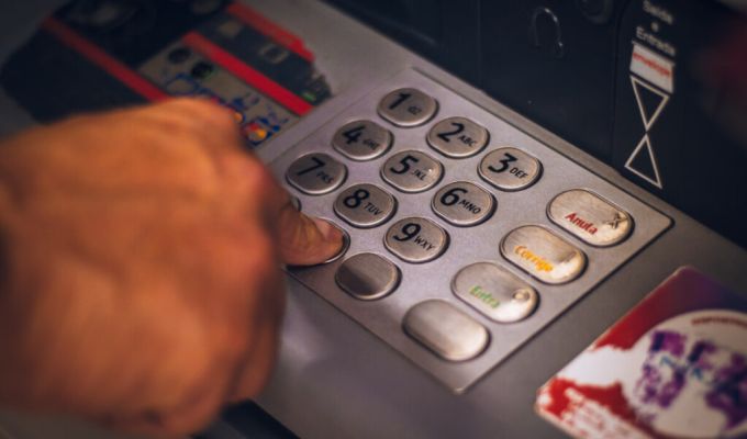 Klawiatura bankomatu